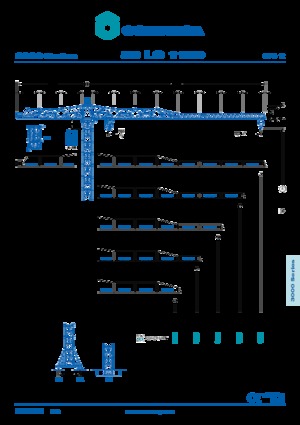 Gru a torre - rotazione alta Comansa 30LC1100