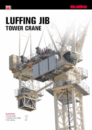 Gru a torre - rotazione alta Terex Comedil (Zeppelin) CTL 1600-66