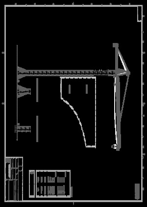 Gru a torre - rotazione alta Kroll K-1000
