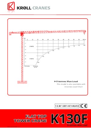 Gru a torre - rotazione alta Kroll K130F