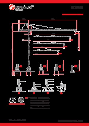Gru a torre - rotazione alta Raimondi MR75
