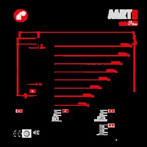 Gru a torre - rotazione alta Raimondi MRT223