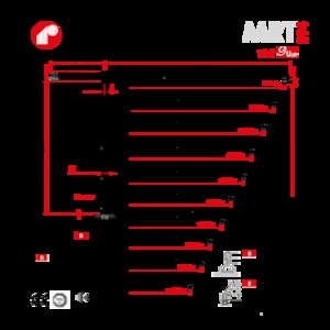 Gru a torre - rotazione alta Raimondi MRT294