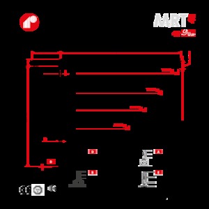 Gru a torre - rotazione alta Raimondi MRT48
