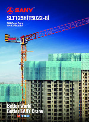 Gru a torre - rotazione alta Sany SLT125H