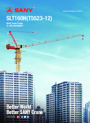 Gru a torre - rotazione alta Sany SLT160H