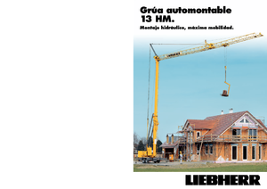 Gru a torre - rotazione bassa Liebherr 13 HM