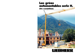 Gru a torre - rotazione bassa Liebherr 13 H