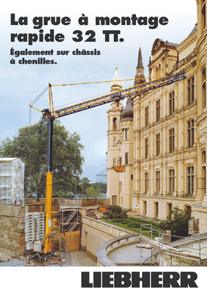 Gru a torre - rotazione bassa Liebherr 32 TT - 2,5-FU
