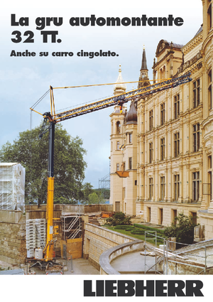 Gru a torre - rotazione bassa Liebherr 32 TT - 2,5-FU