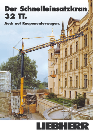 Gru a torre - rotazione bassa Liebherr 32 TT - 2,5-FU