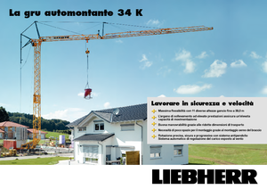 Gru a torre - rotazione bassa Liebherr 34 K-2,5m