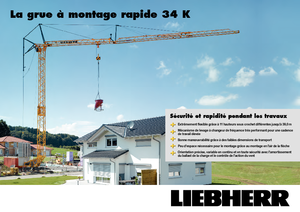 Gru a torre - rotazione bassa Liebherr 34 K-2,5m
