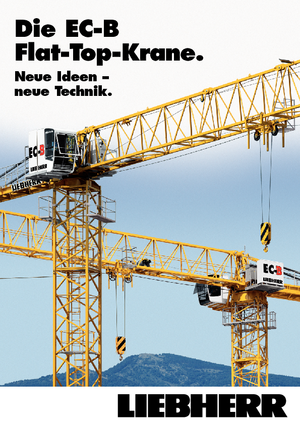 Gru a torre - rotazione alta Liebherr 250 EC-B 12 Litronic