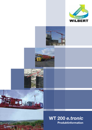 Gru a torre - rotazione alta Wilbert WT 200 e.tronic