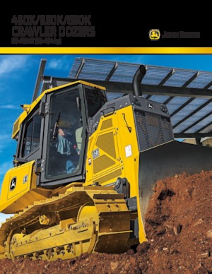 Apripista cingolati John Deere Construction 550K