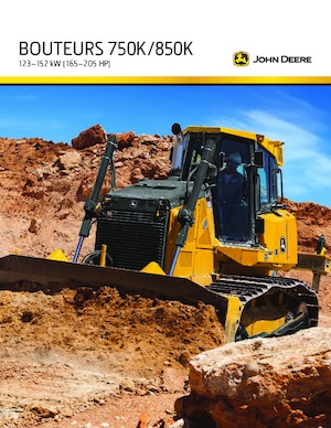 Apripista cingolati John Deere Construction 750K