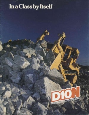 Apripista cingolati Caterpillar D 10 N