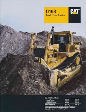 Apripista cingolati Caterpillar D 10 R