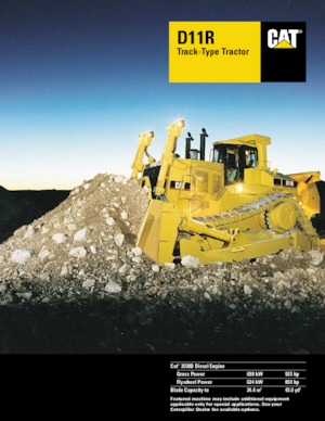 Apripista cingolati Caterpillar D 11 R
