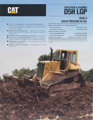 Apripista cingolati Caterpillar D 5 H II LGP