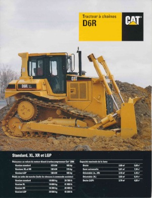Apripista cingolati Caterpillar D 6 R LGP