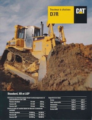 Apripista cingolati Caterpillar D 7 R MS