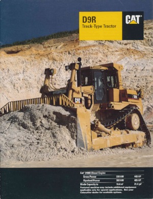 Apripista cingolati Caterpillar D 9 R