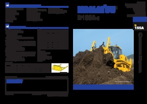 Apripista cingolati Komatsu D155A-6R