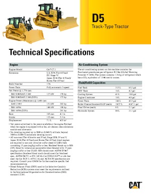 Apripista cingolati Caterpillar D5 LPG VPAT
