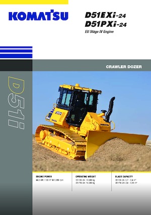 Apripista cingolati Komatsu D51PXi-24E0