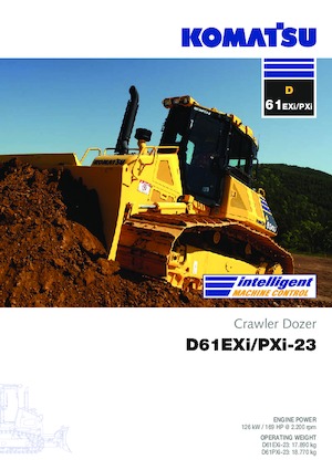 Apripista cingolati Komatsu D61PXi-23