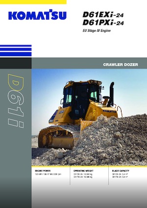 Apripista cingolati Komatsu D61PXi-24E0