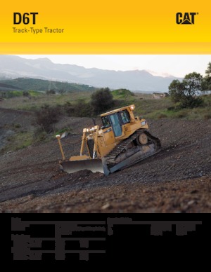 Apripista cingolati Caterpillar D6T LGP