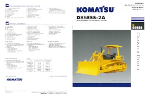 Apripista cingolati Komatsu D85ESS-2A