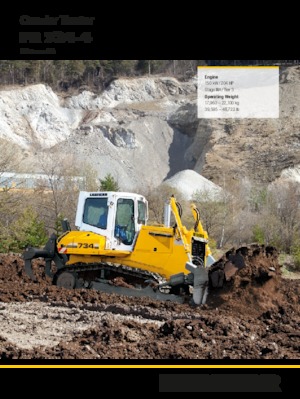 Apripista cingolati Liebherr PR 734-4 L