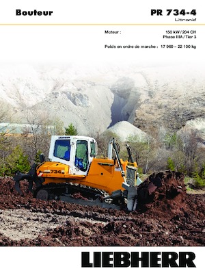 Apripista cingolati Liebherr PR 734-4 L