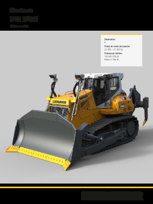 Apripista cingolati Liebherr PR 746 LGP G8.0