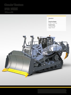 Apripista cingolati Liebherr PR 766 Litronic