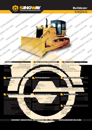 Apripista cingolati Sinoway SWD6G 