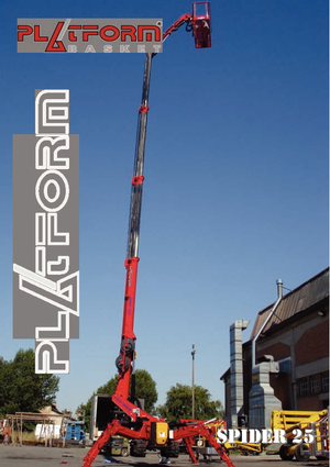 Piattaforme aeree articolate cingolate Basket Spider 25 D