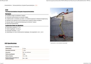 Piattaforme aeree articolate cingolate JLG X23J