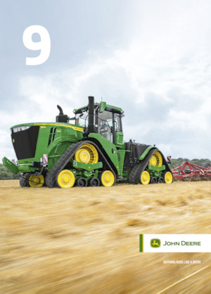 Trattrice agricola cingolati John Deere 9RT 590 