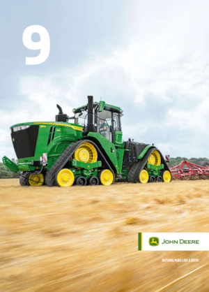 Trattrice agricola cingolati John Deere 9RT 590 