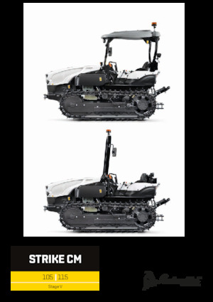 Trattrice agricola cingolati Lamborghini Strike CM 115 