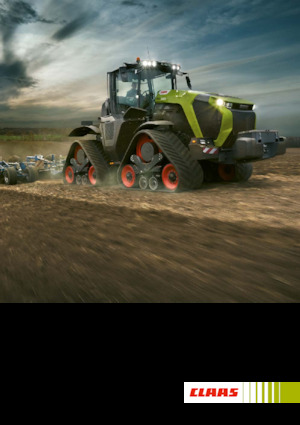 Trattrice agricola cingolati Claas Xerion 12.650 Terra Trac 