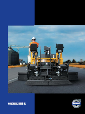 Finitrici stradali cingolate Volvo 10' Wedge-Lock 