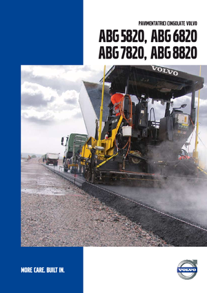 Finitrici stradali cingolate Volvo ABG5820