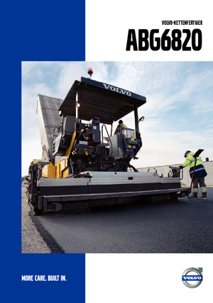 Finitrici stradali cingolate Volvo ABG6820