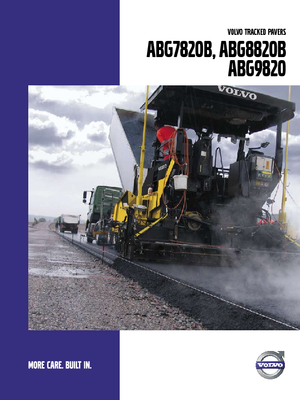 Finitrici stradali cingolate Volvo ABG7820